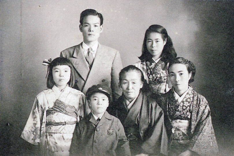 当時の家族写真