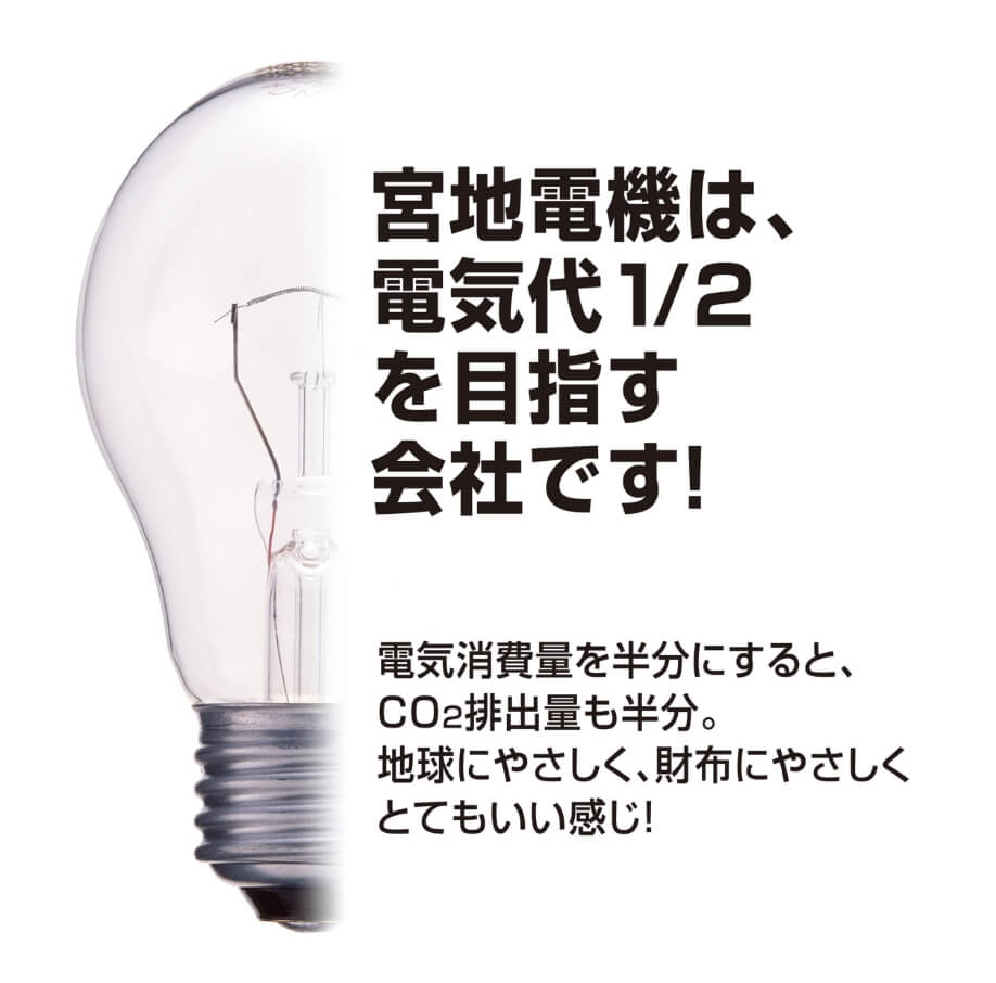 省エネ推進で社会貢献