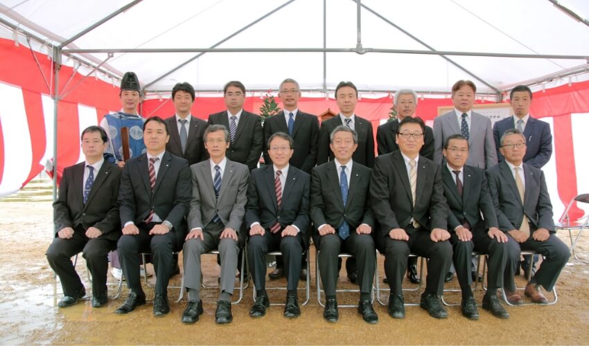 瀬戸内配送センター 地鎮祭